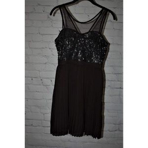 Black Sequin Dress